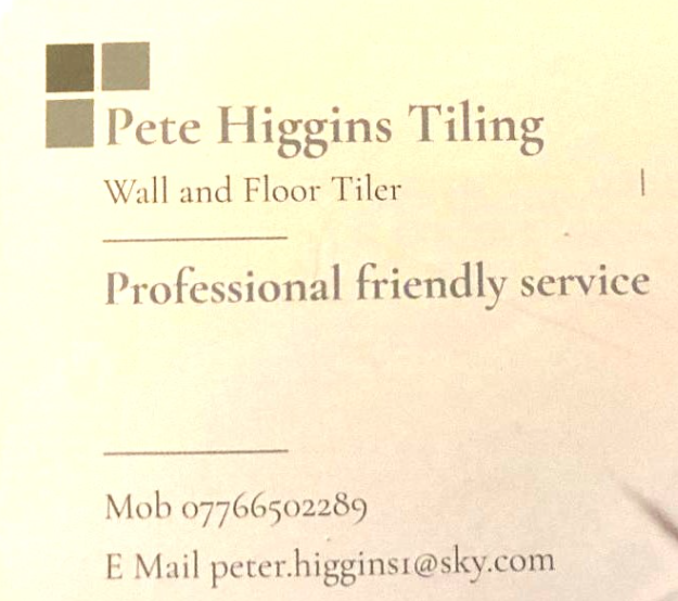 Peter Higgins Tiling